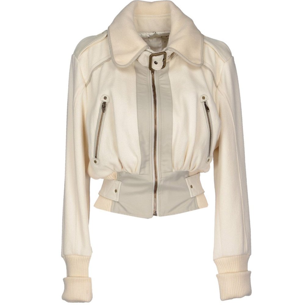 DIESEL Wool/Leather Bomber Jacket size L